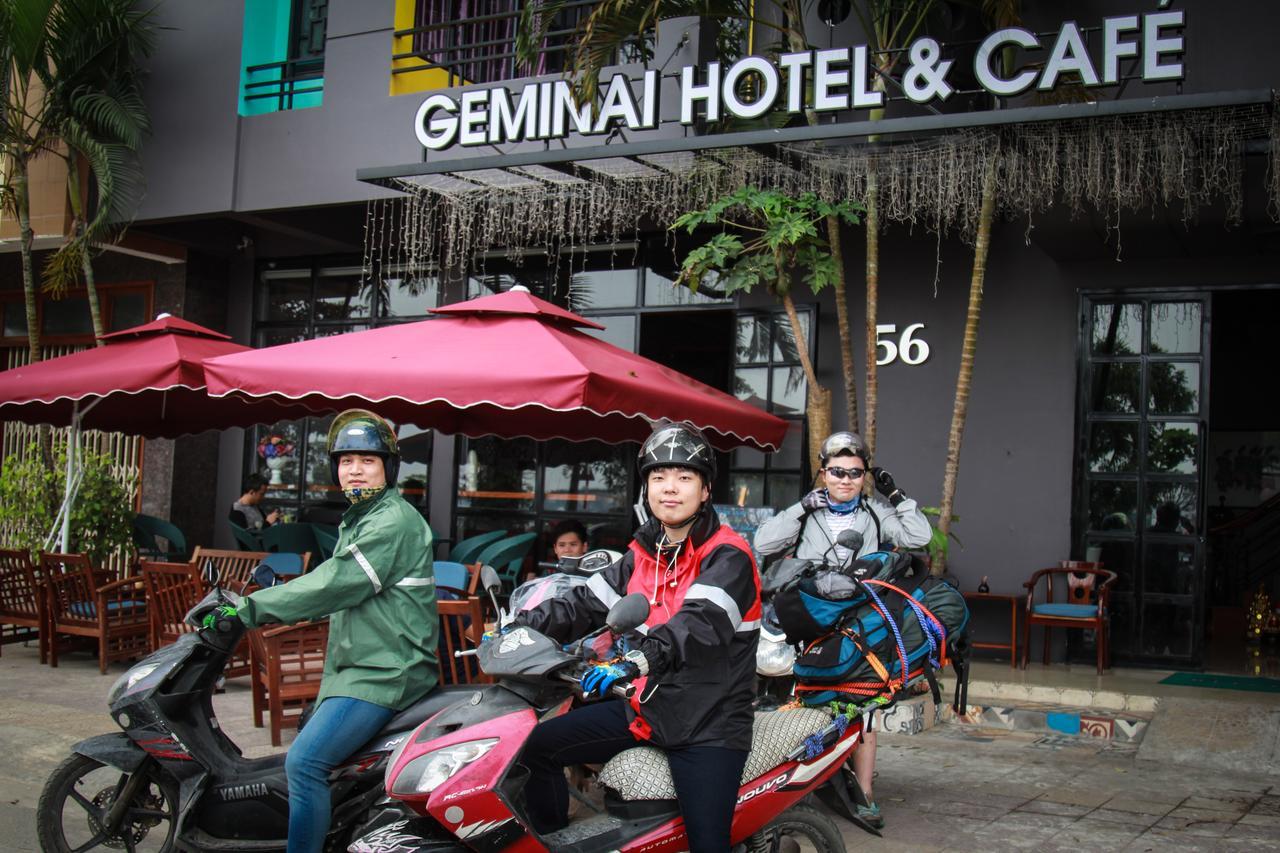 Geminai Hotel & Cafe Донг Хой Екстериор снимка