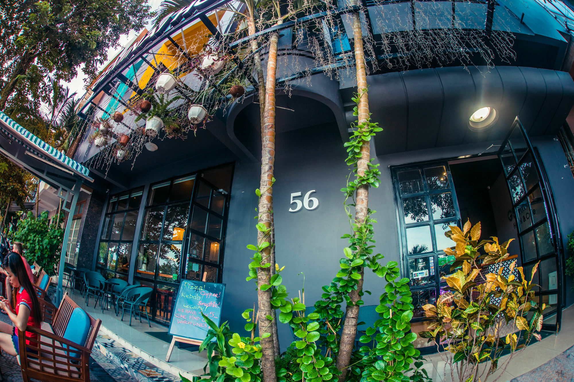 Geminai Hotel & Cafe Донг Хой Екстериор снимка