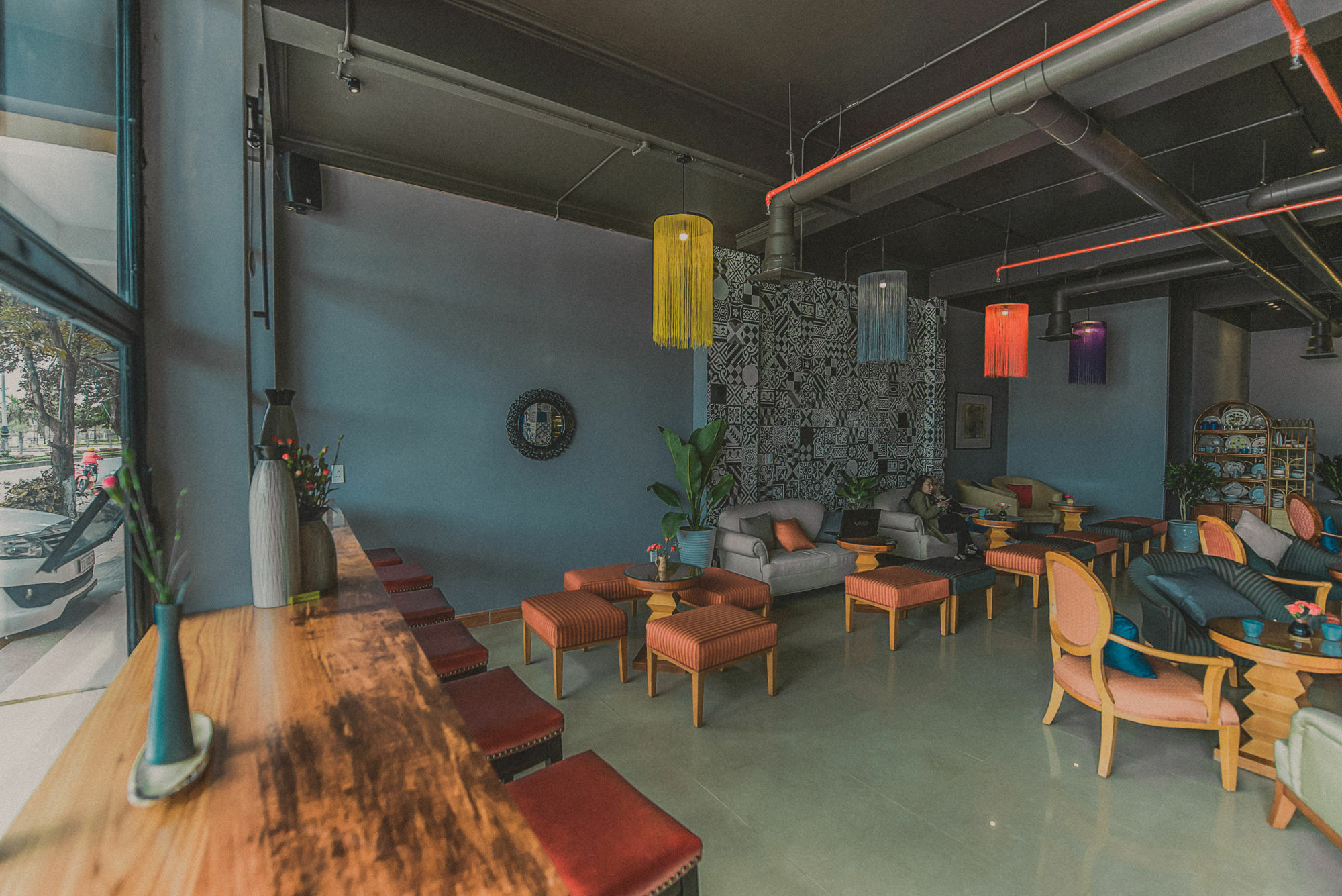 Geminai Hotel & Cafe Донг Хой Екстериор снимка